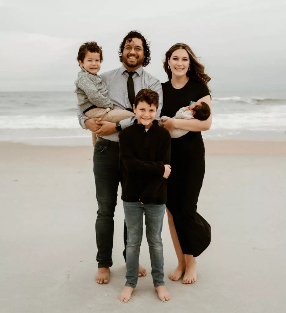 Dr. Montoya and his family