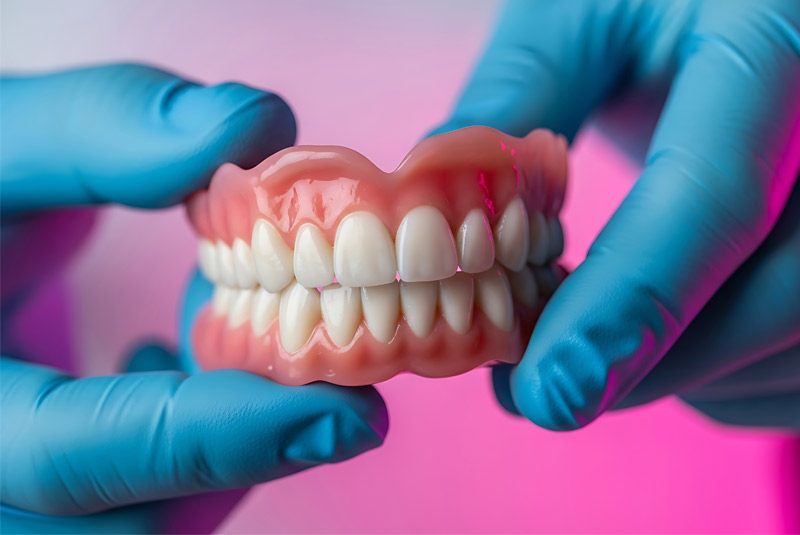 Overdentures both arches